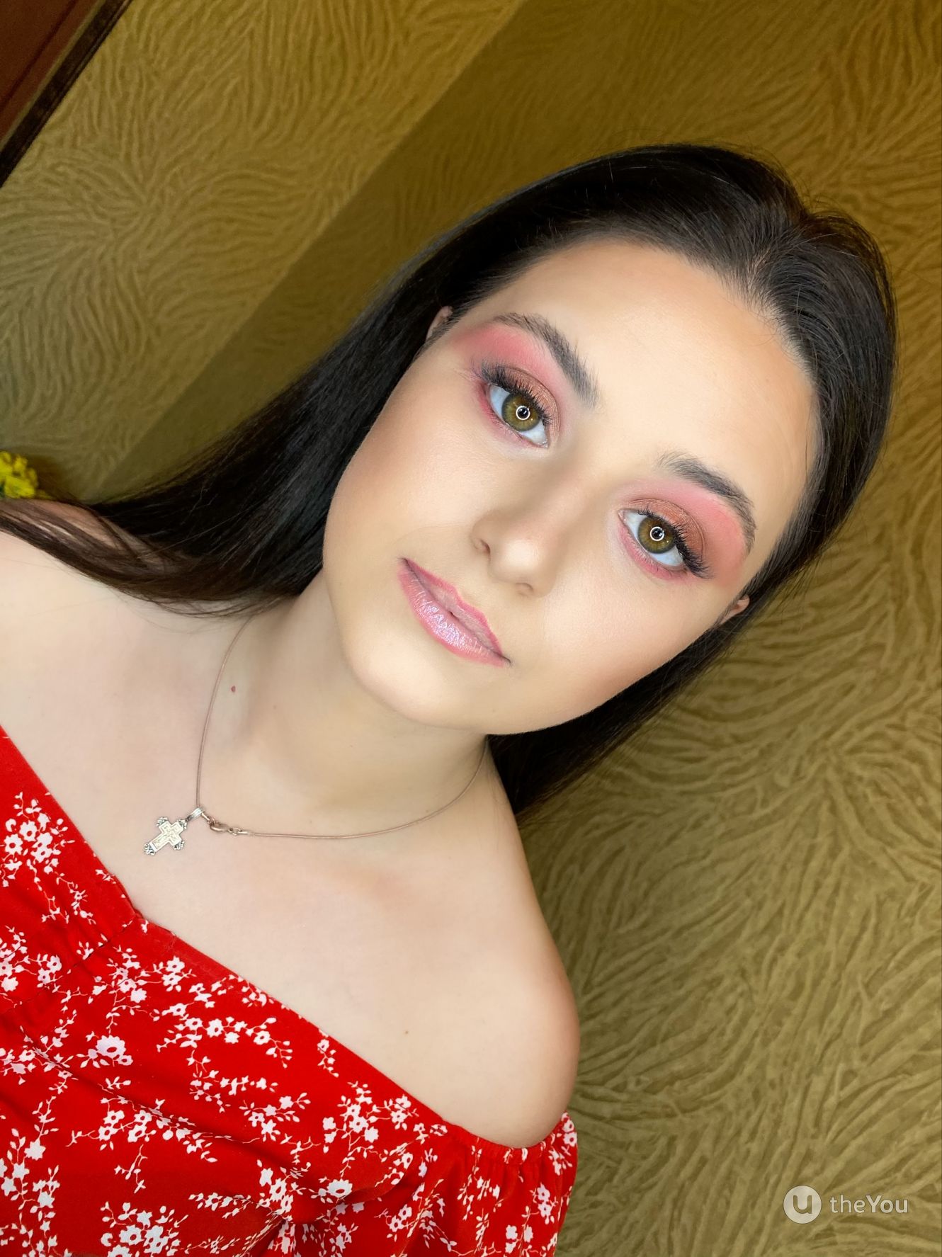 maquillage rose - travail 45393