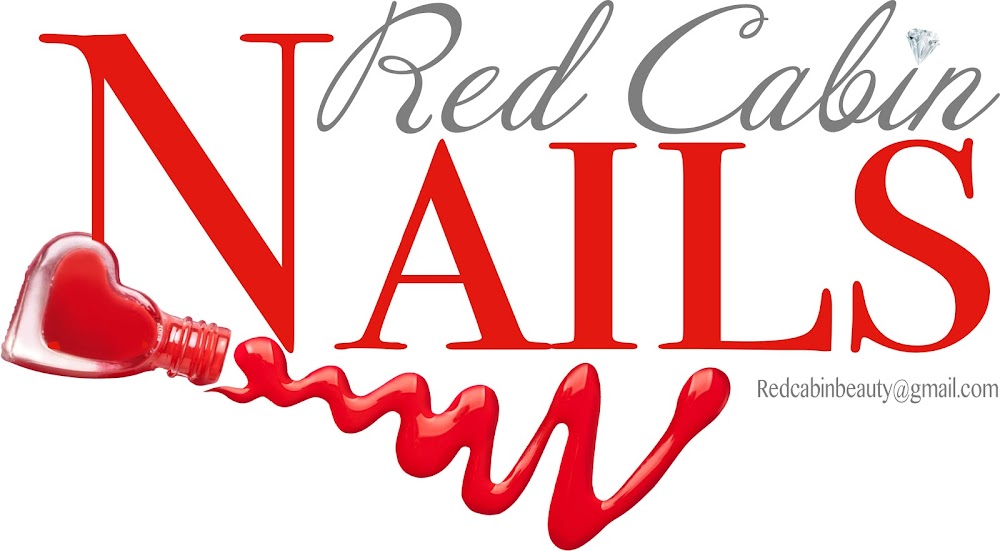 Red cabin nails and beauty